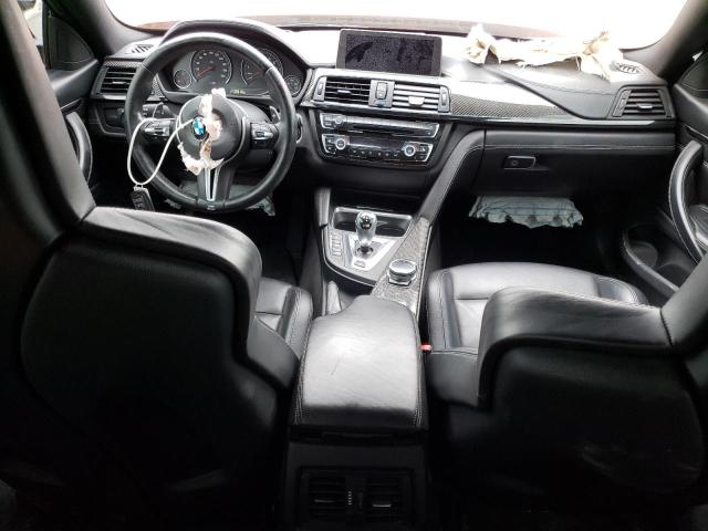 WBS3R9C51FK330265 - 2015 BMW M4 ORANGE photo 8