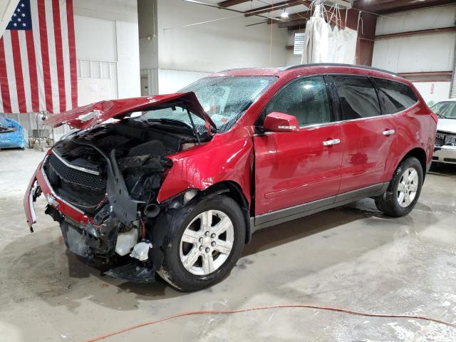 1GNKVGED0CJ415677 - 2012 CHEVROLET TRAVERSE LT RED photo 1