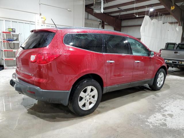 1GNKVGED0CJ415677 - 2012 CHEVROLET TRAVERSE LT RED photo 3