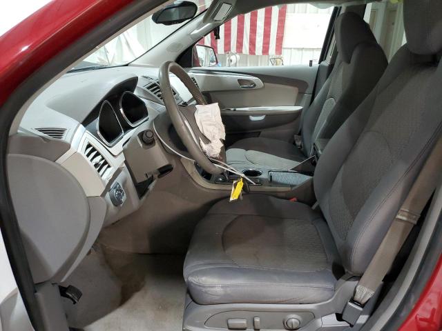 1GNKVGED0CJ415677 - 2012 CHEVROLET TRAVERSE LT RED photo 7