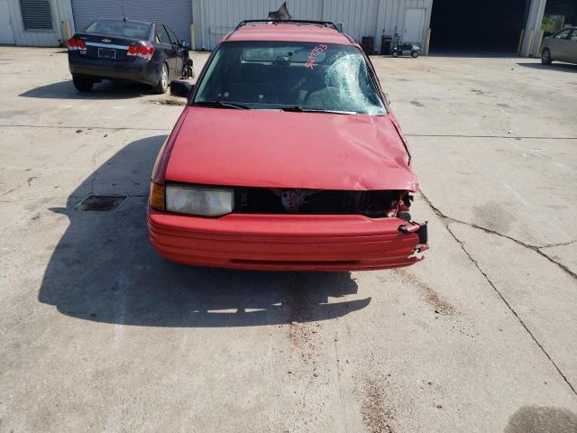 1FAPP15J9PW287773 - 1993 FORD ESCORT LX RED photo 5