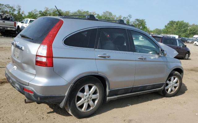 JHLRE48737C002421 - 2007 HONDA CR-V EXL SILVER photo 3