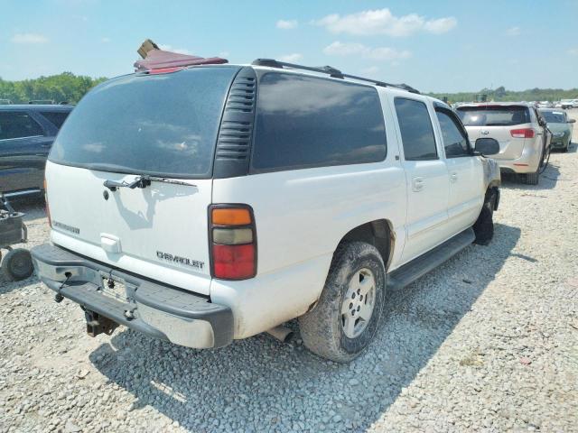 1GNFK16Z34J154144 - 2004 CHEVROLET SUBURBAN K1500 WHITE photo 4