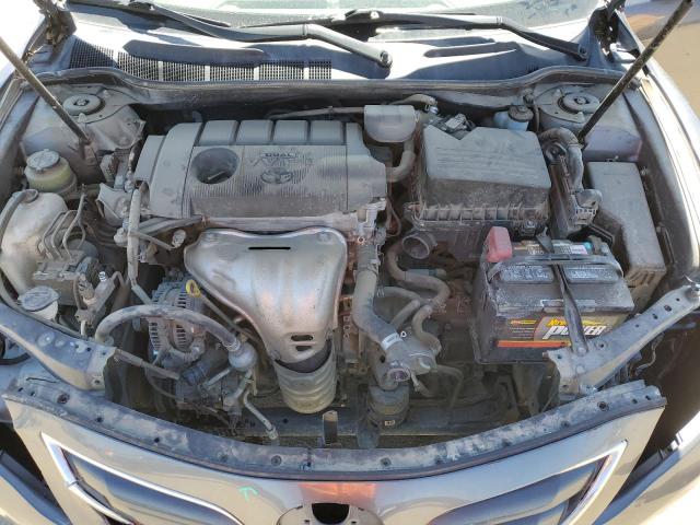 4T4BF3EKXBR211593 - 2011 TOYOTA CAMRY BASE GRAY photo 11