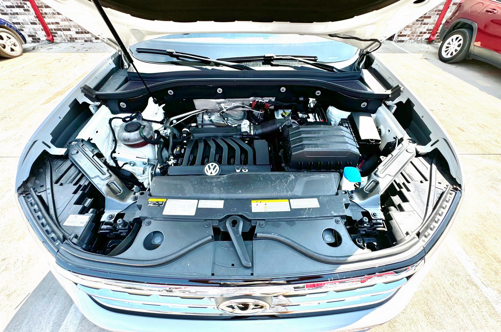 1V2KE2CA2MC222522 - 2021 VOLKSWAGEN ATLAS CROS SE WHITE photo 7