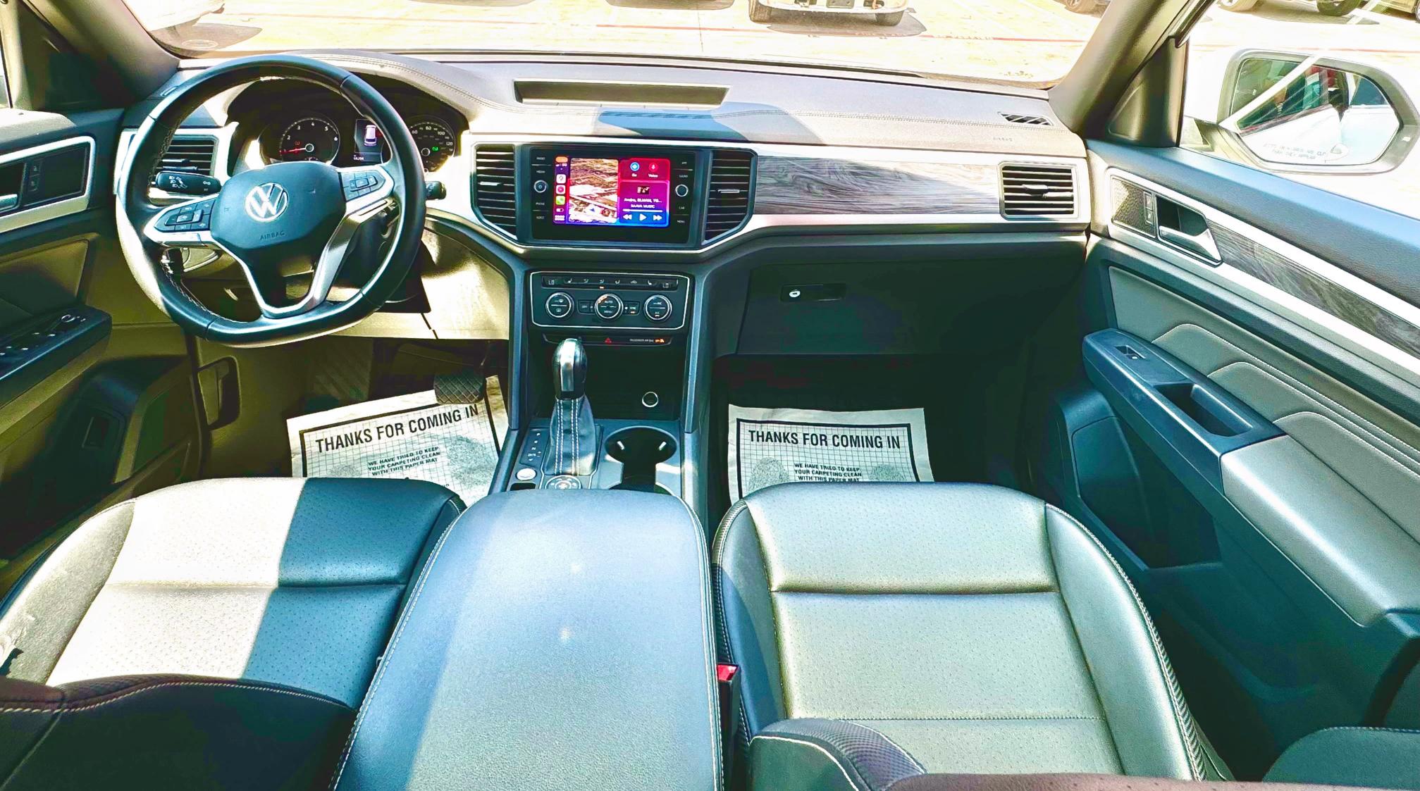 1V2KE2CA2MC222522 - 2021 VOLKSWAGEN ATLAS CROS SE WHITE photo 9