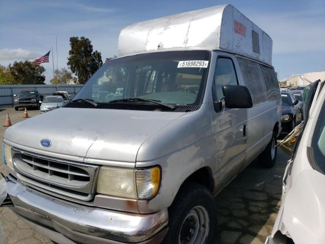 1FBHE31HXTHA37237 - 1996 FORD ECONOLINE E350 SILVER photo 1