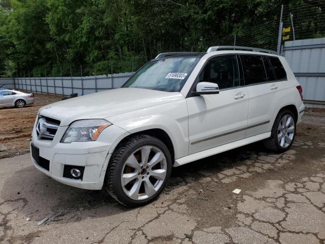 WDCGG8HB9AF476688 - 2010 MERCEDES-BENZ GLK 350 4MATIC WHITE photo 1