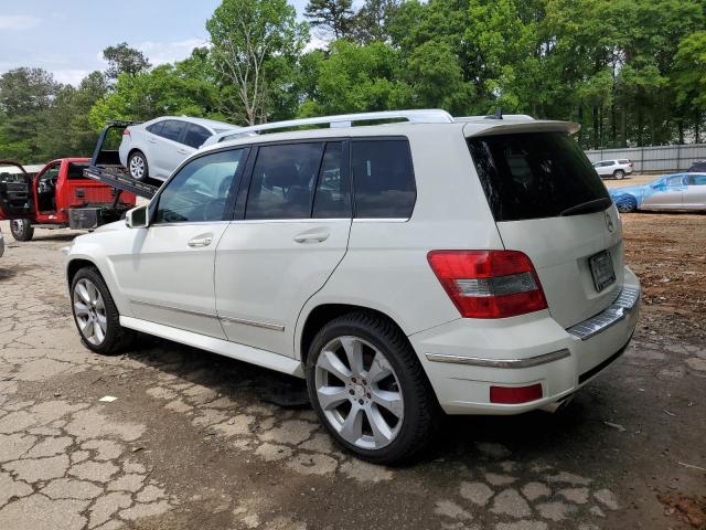 WDCGG8HB9AF476688 - 2010 MERCEDES-BENZ GLK 350 4MATIC WHITE photo 2