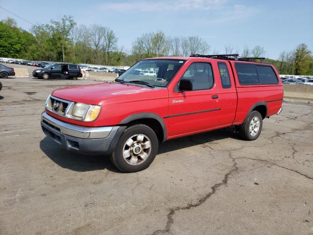 1N6DD26S9WC363055 - 1998 NISSAN FRONTIER KING CAB XE RED photo 1