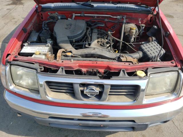 1N6DD26S9WC363055 - 1998 NISSAN FRONTIER KING CAB XE RED photo 11