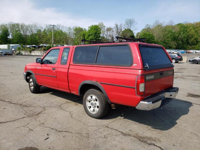 1N6DD26S9WC363055 - 1998 NISSAN FRONTIER KING CAB XE RED photo 2