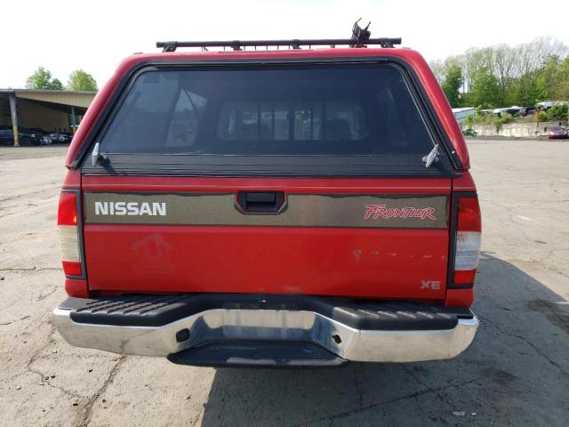 1N6DD26S9WC363055 - 1998 NISSAN FRONTIER KING CAB XE RED photo 6