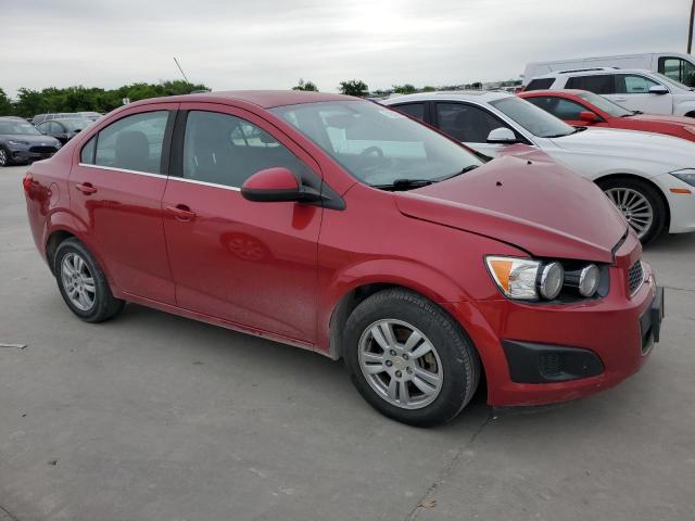 1G1JC5SH9G4132231 - 2016 CHEVROLET SONIC LT RED photo 4