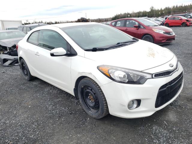 KNAFX6A85F5302079 - 2015 KIA FORTE EX WHITE photo 4