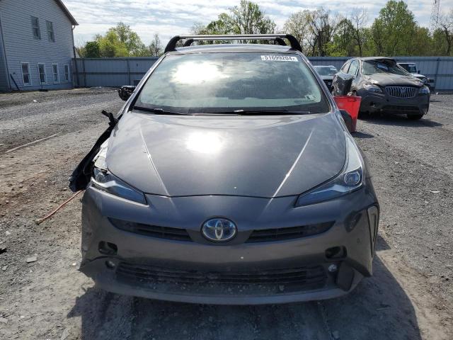 JTDL9RFU9K3001148 - 2019 TOYOTA PRIUS GRAY photo 5