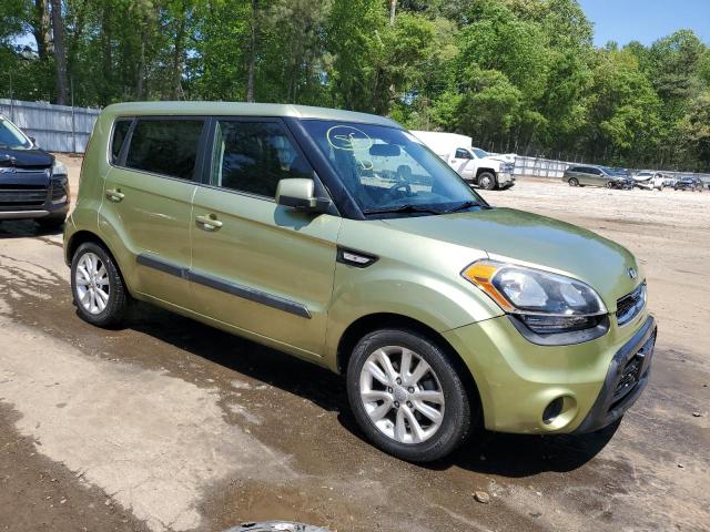 KNDJT2A58D7575896 - 2013 KIA SOUL GREEN photo 4