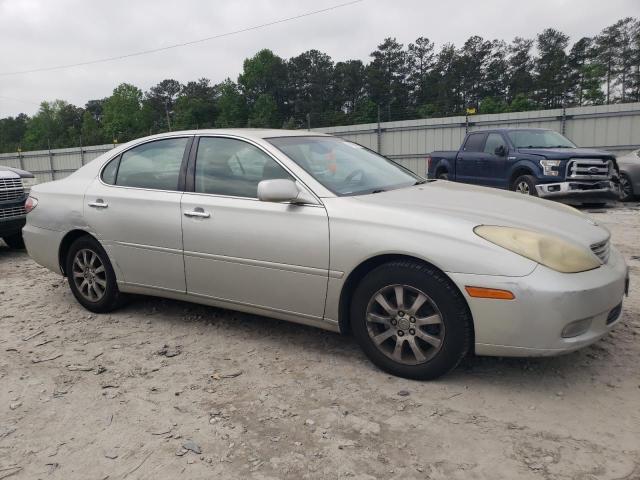 JTHBF30G936001590 - 2003 LEXUS ES 300 SILVER photo 4