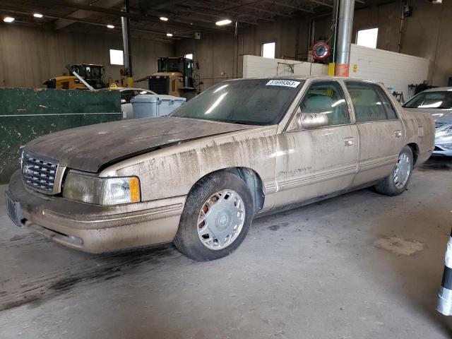 1G6KF5491VU287171 - 1997 CADILLAC DEVILLE CONCOURS TAN photo 1