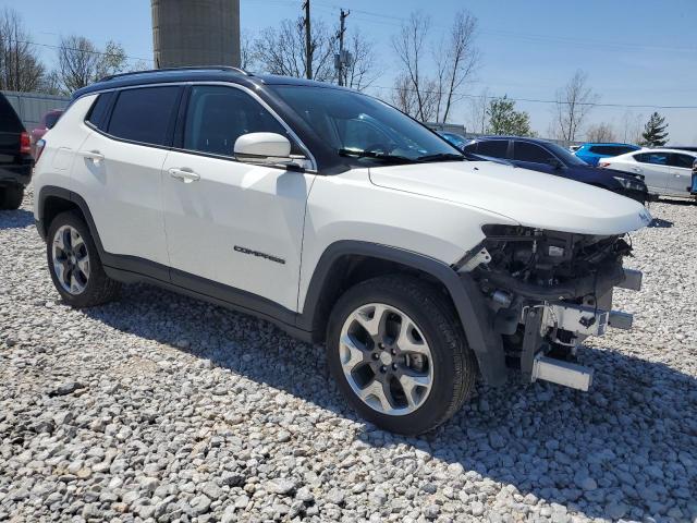 3C4NJDCB9KT755029 - 2019 JEEP COMPASS LIMITED WHITE photo 4