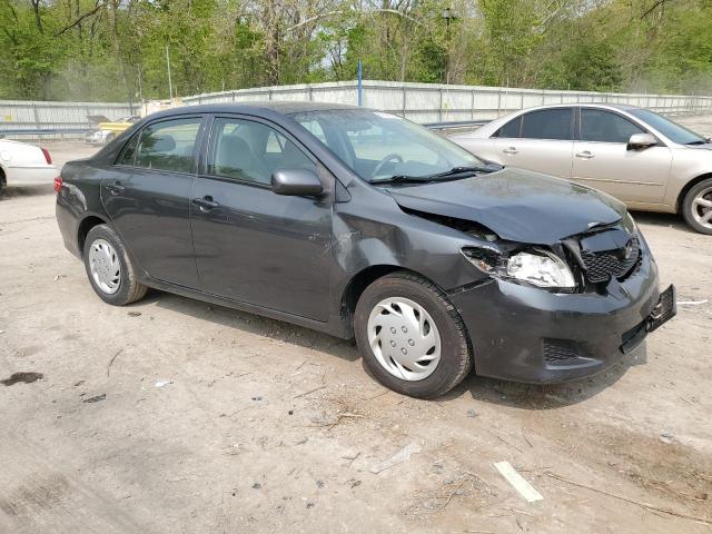 1NXBU4EE3AZ380014 - 2010 TOYOTA COROLLA BASE GRAY photo 4