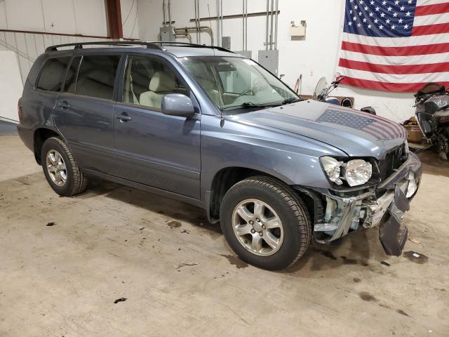 JTEEP21AX60160623 - 2006 TOYOTA HIGHLANDER LIMITED BLUE photo 4