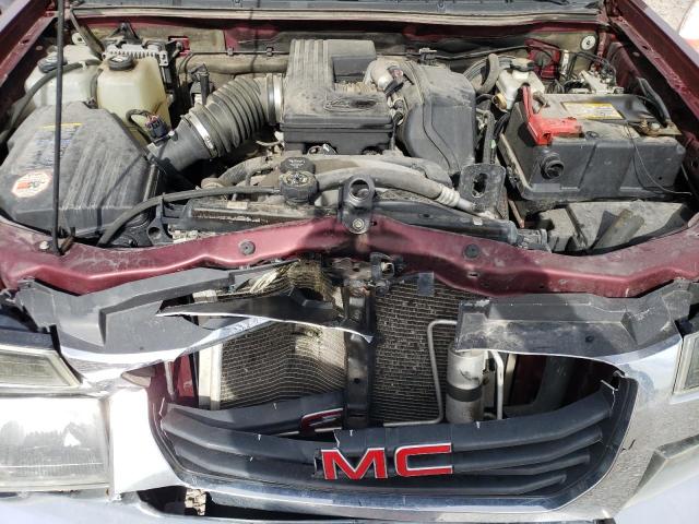 1GTCS19EX78248523 - 2007 GMC CANYON BURGUNDY photo 11