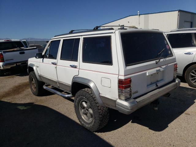 1J4FT58S7ML561363 - 1991 JEEP CHEROKEE LAREDO WHITE photo 2