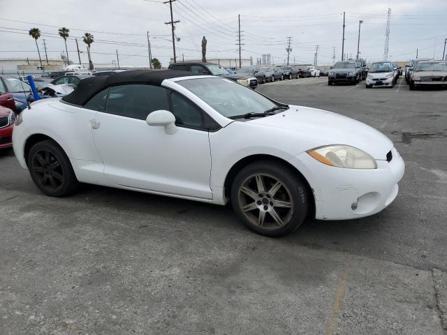 4A3AL35T88E020377 - 2008 MITSUBISHI ECLIPSE SPYDER GT WHITE photo 4