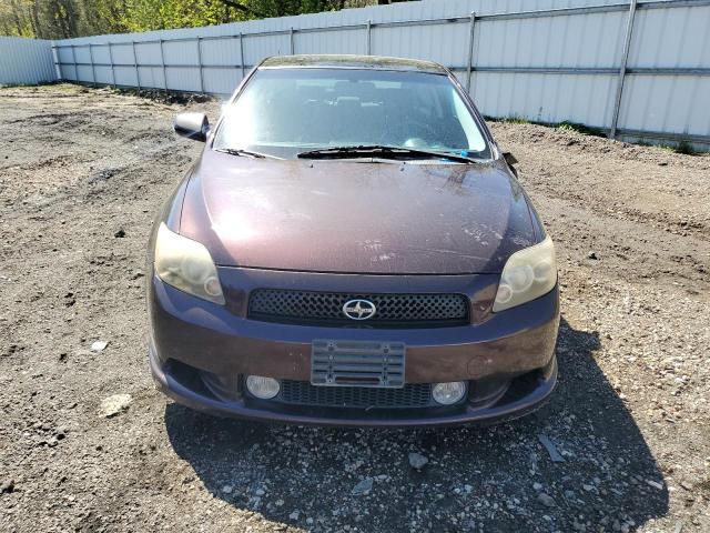 JTKDE167180241664 - 2008 TOYOTA SCION TC 勃艮第红 照片 5