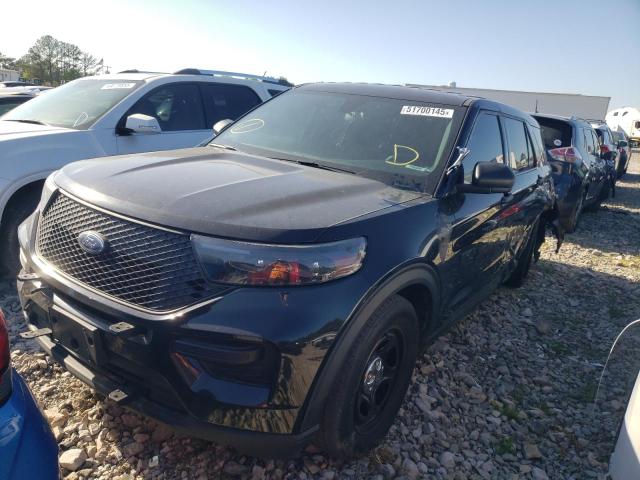 1FM5K8AB0MGC43170 - 2021 FORD EXPLORER POLICE INTERCEPTOR 黑色 照片 1