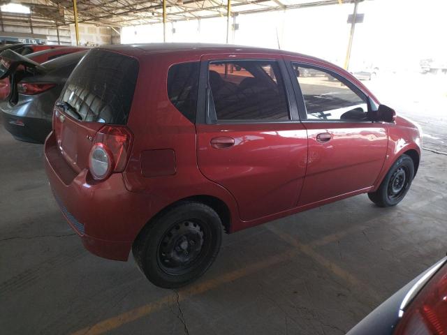 KL1TD66E69B388478 - 2009 CHEVROLET AVEO LS 红色 照片 3