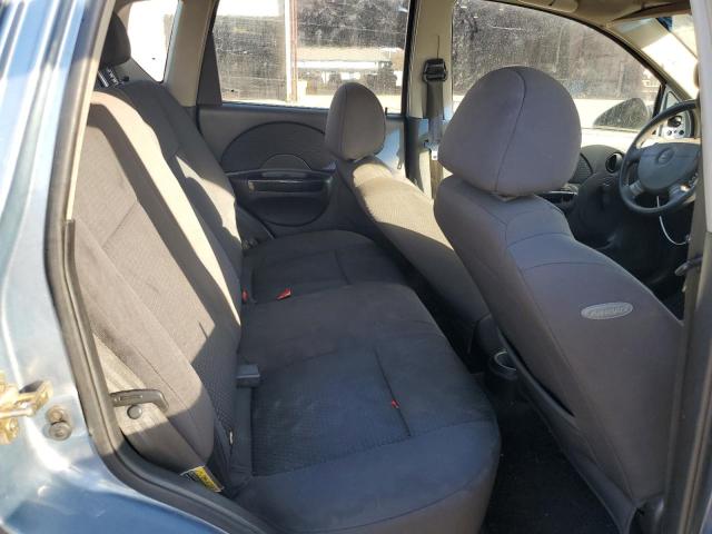 KL1TD66616B562753 - 2006 CHEVROLET AVEO BASE Mavi foto 10