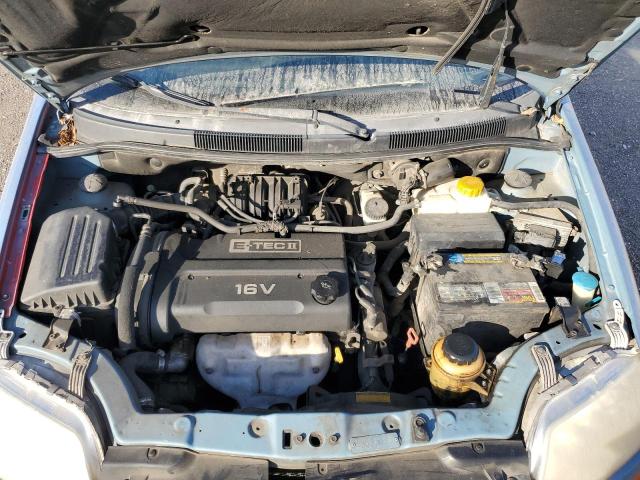 KL1TD66616B562753 - 2006 CHEVROLET AVEO BASE Mavi foto 11