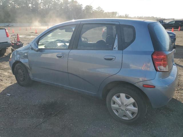 KL1TD66616B562753 - 2006 CHEVROLET AVEO BASE Mavi foto 2