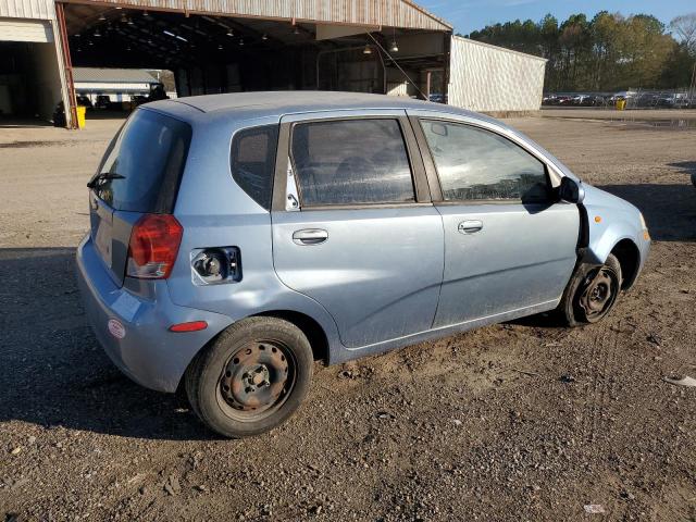 KL1TD66616B562753 - 2006 CHEVROLET AVEO BASE Mavi foto 3