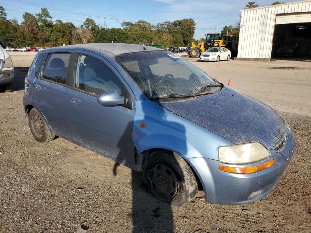 KL1TD66616B562753 - 2006 CHEVROLET AVEO BASE Mavi foto 4