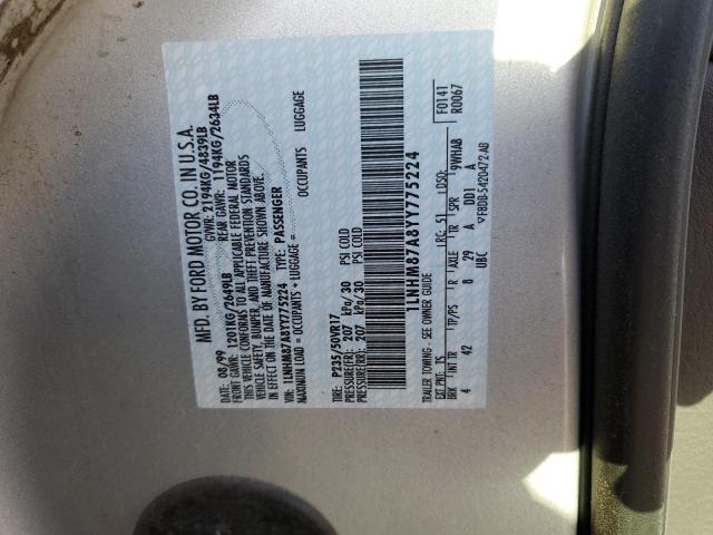 1LNHM87A8YY775224 - 2000 LINCOLN LS Gümüş foto 12