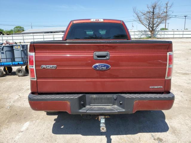 1FTFX1EF9EKD79472 - 2014 FORD F150 SUPER CAB BROWN photo 6