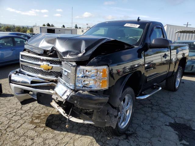 1GCNKSE04CZ301715 - 2012 CHEVROLET SILVERADO K1500 LT BLACK photo 1