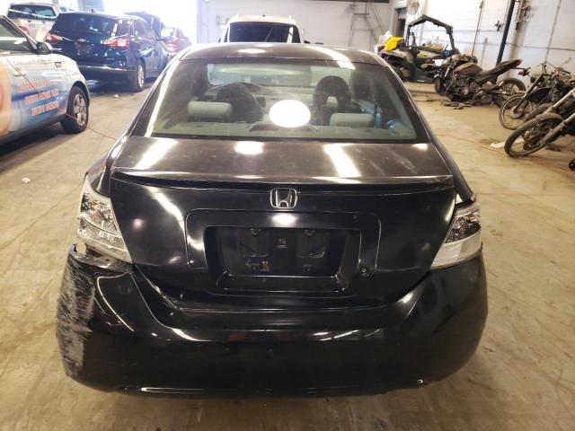 2HGFG12689H523855 - 2009 HONDA CIVIC LX BLACK photo 6