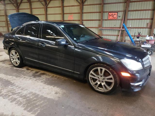 WDDGF8JB8DA812860 - 2013 MERCEDES-BENZ C 350 4MATIC SILVER photo 4