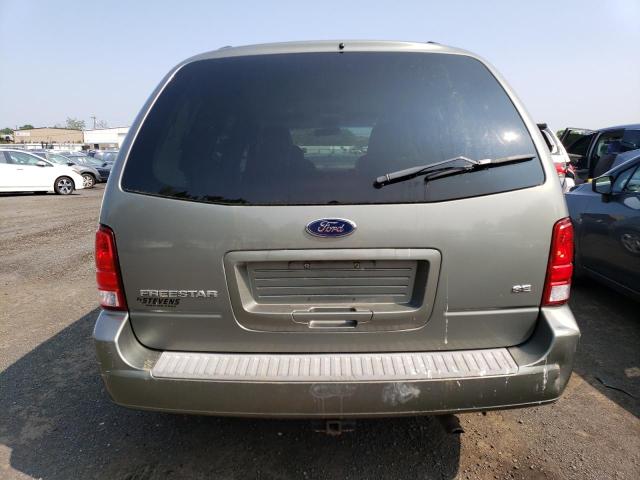 2FMDA51654BA48544 - 2004 FORD FREESTAR SE GRAY photo 6