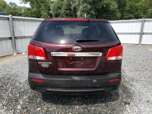 5XYKT3A15BG184339 - 2011 KIA SORENTO BASE PURPLE photo 6