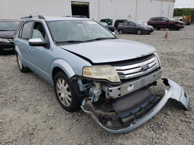 1FMDK03W08GA19092 - 2008 FORD TAURUS X LIMITED BLUE photo 4