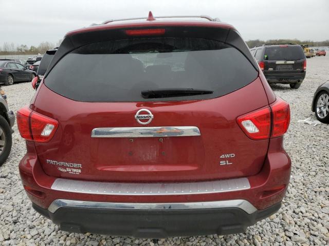 5N1DR2CM1LC641254 - 2020 NISSAN PATHFINDER SL RED photo 6