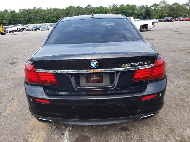 WBAYE8C50DD133444 - 2013 BMW 750 LI BLACK photo 6