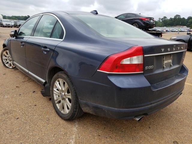 YV1982AS3A1114608 - 2010 VOLVO S80 3.2 BLUE photo 2