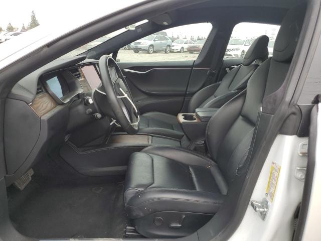 5YJSA1E21JF297028 - 2018 TESLA MODEL S 白色 照片 7