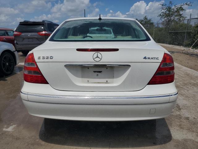 WDBUF82J94X116555 - 2004 MERCEDES-BENZ E 320 4MATIC WHITE photo 6